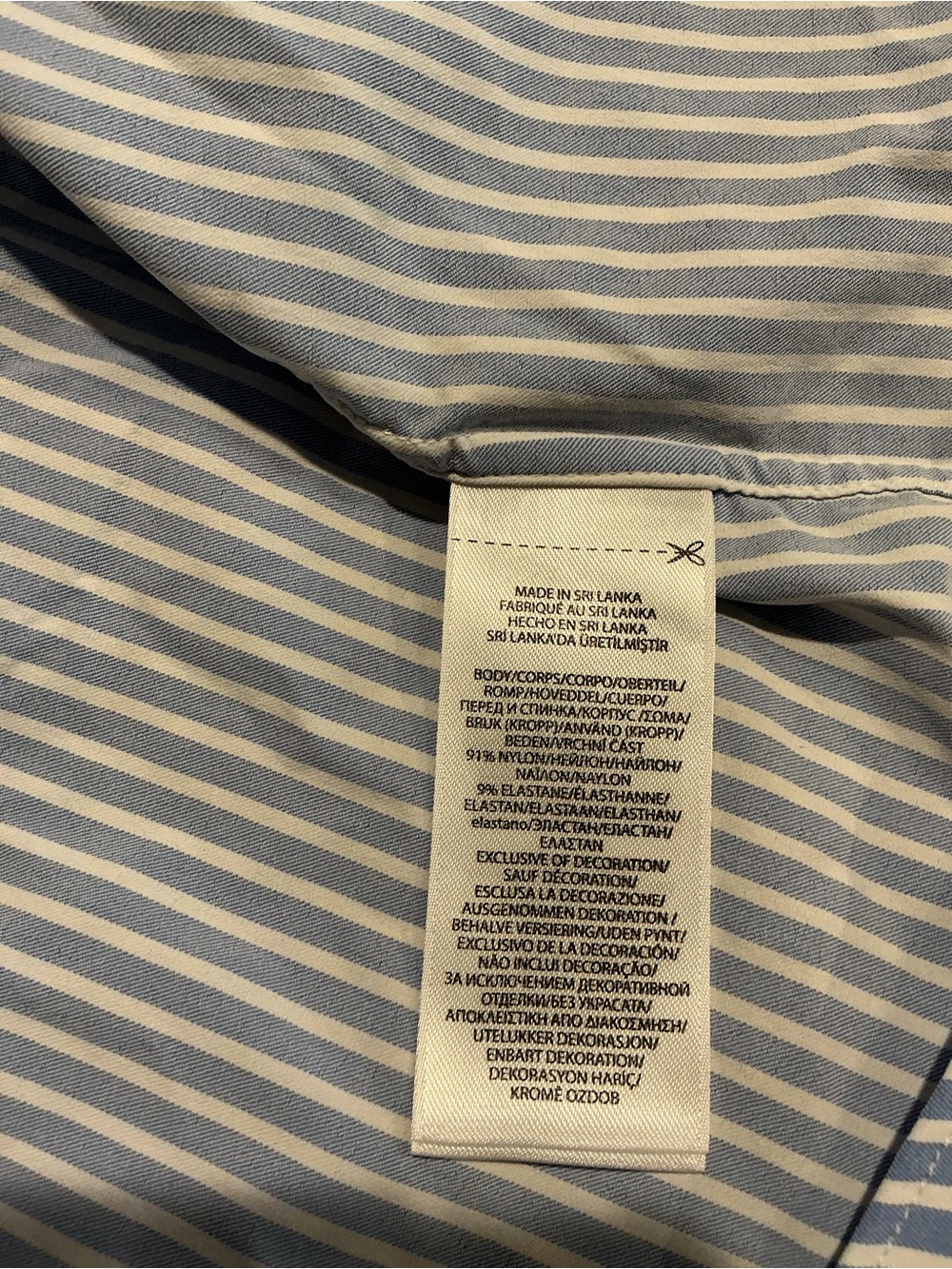 Polo Ralph Lauren Performance Shirt Striped Untucked Fit Short Sleeve Size L - Picture 3 of 11